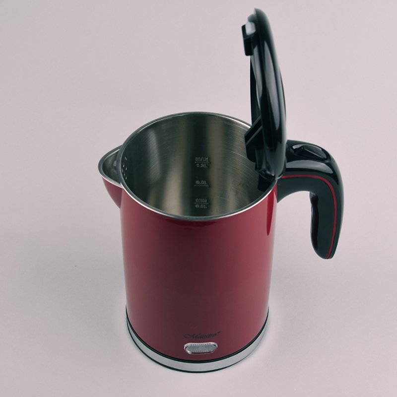 Feel-Maestro MR030 red electric kettle 1.2 L 1500 W