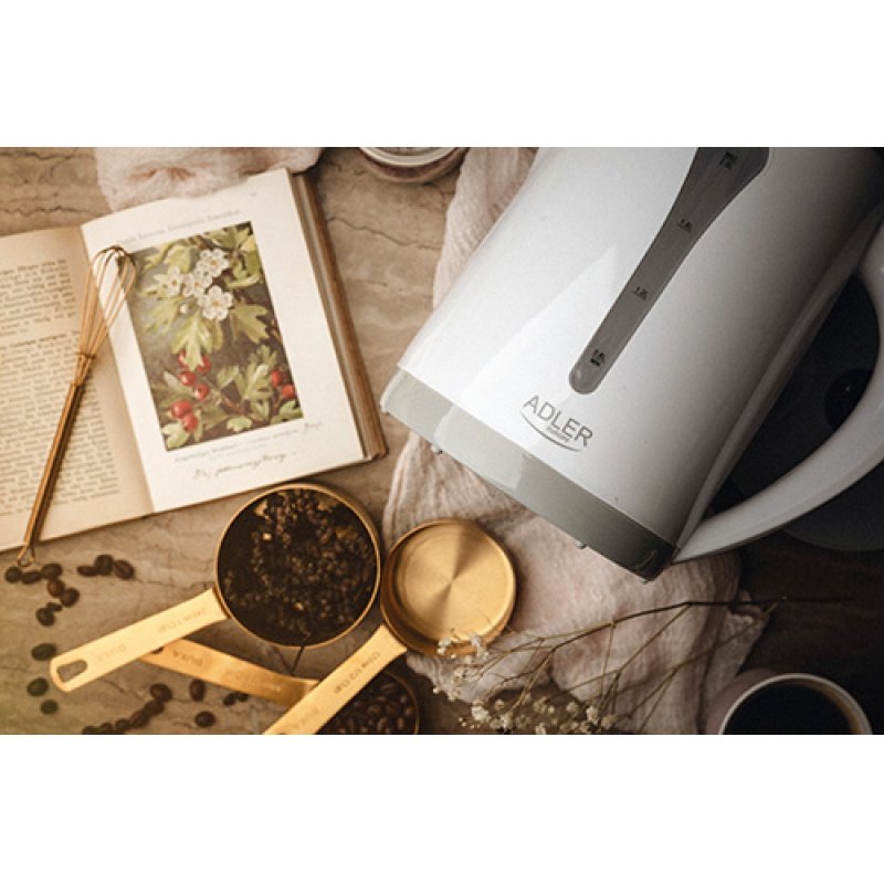 Adler AD 1244 bouilloire 2,5 L 2200 W Blanc