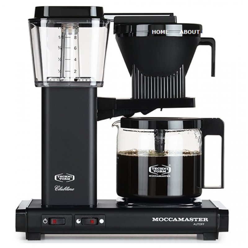 Moccamaster KBG 741 AO Semi-automatique Machine à café filtre 1,25 L