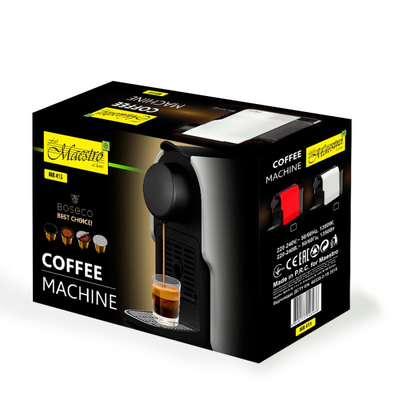 Feel-Maestro MR-415 machine à café Semi-automatique 0,75 L