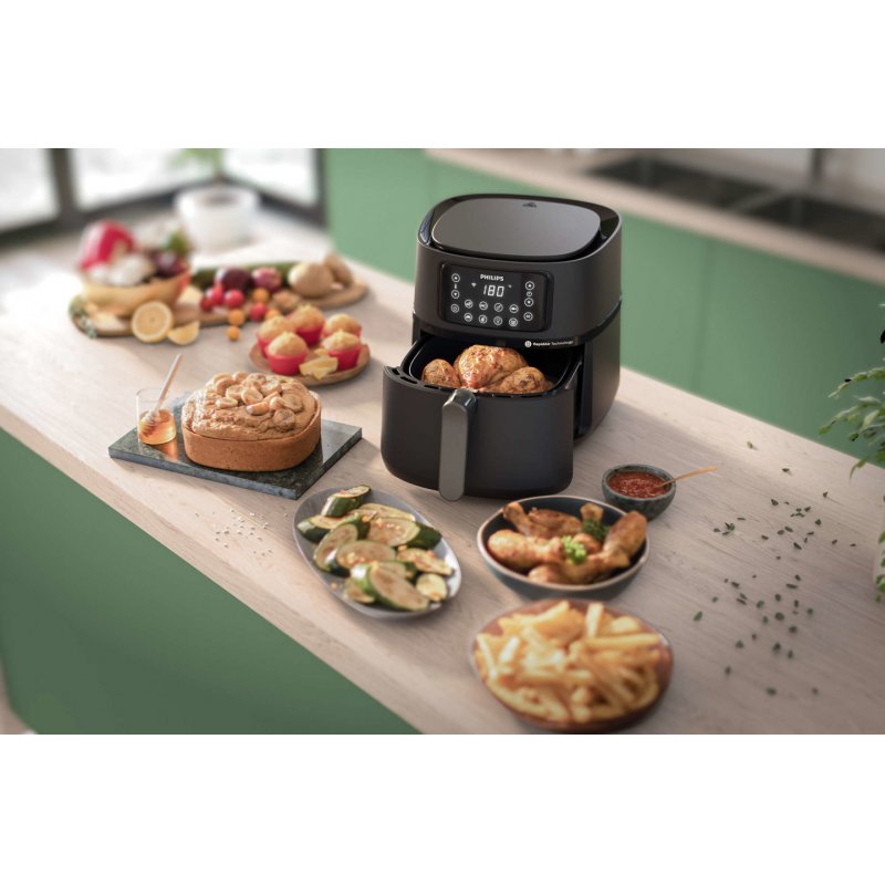 Philips 5000 series Série 5000 HD9285/93 Airfryer XXL Connecté, 16-en-1, Jusqu'à 6 portions
