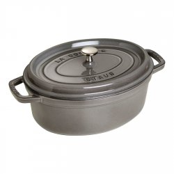 Staub La Cocotte 5,5 L Ovale Fonte Plat à cuisson
