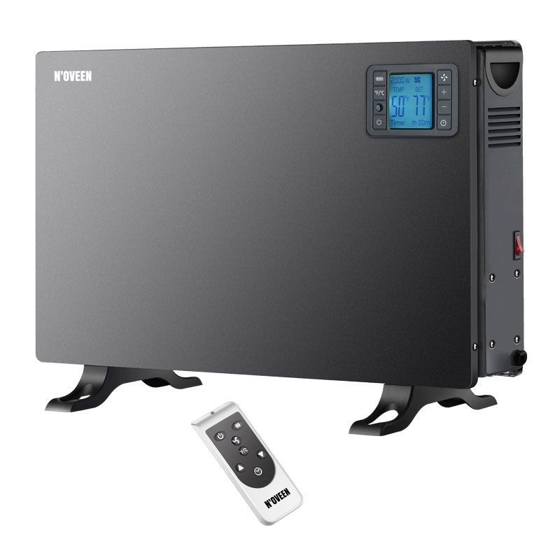 Noveen CH7100 LCD Smart Intérieure Noir 2000 W Chauffage électrique à convecteur