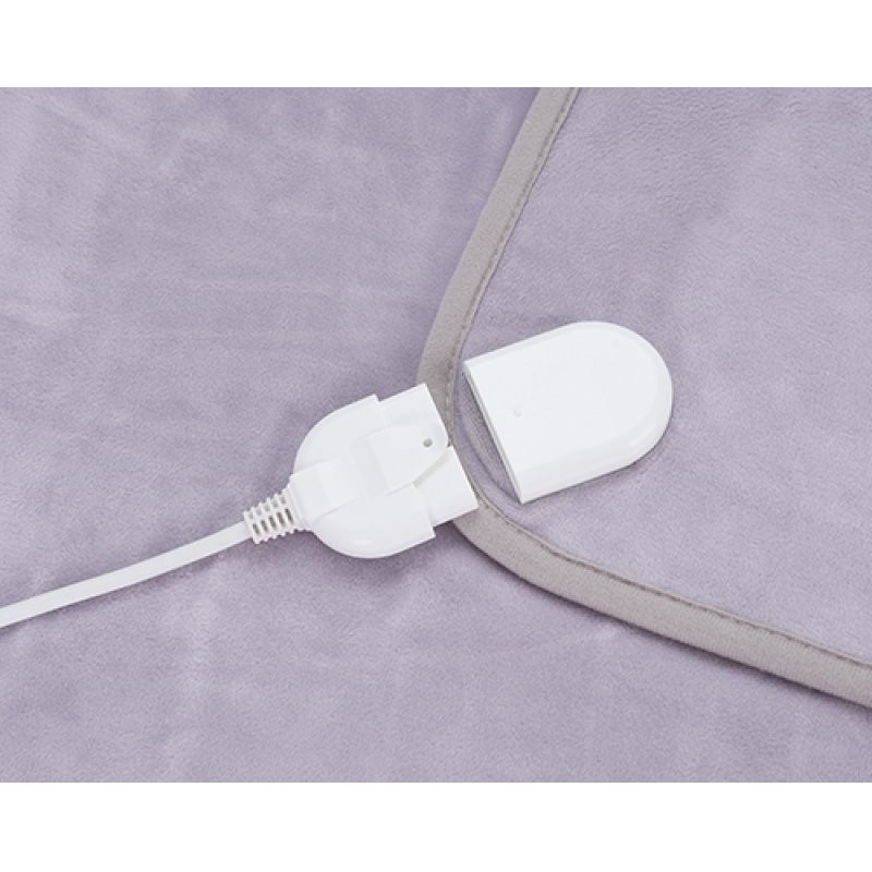 Adler AD 7425 couverture et coussin chauffant Couverture chauffante 60 W Gris Polyester