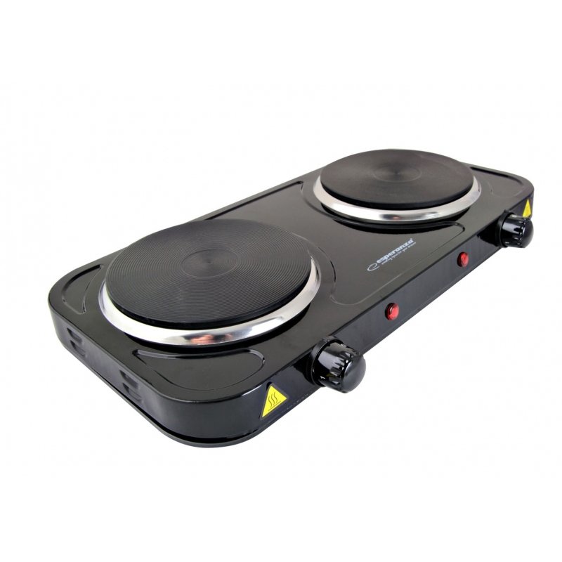 Esperanza EKH010K Electric cooker top 2 heating fields black