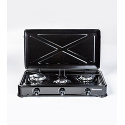 Countertop Hob Gas Ravanson K-03TB [white 3 zone(s)]