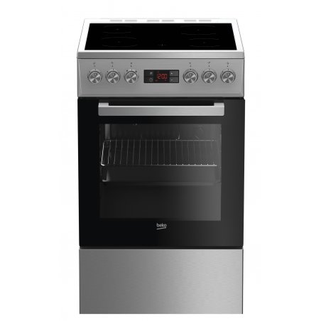 Beko FSM57300GX Freestanding cooker Electric Ceramic Stainless steel A
