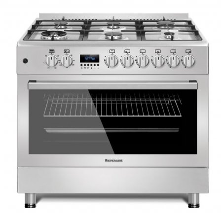 Gas-electric cooker Ravanson KWGE-K90-6 TOP CHEF