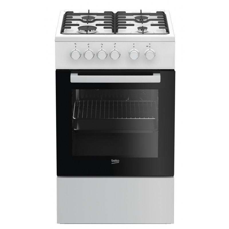 Beko FSS52020DW four et cuisinière Electrique Gaz Blanc A