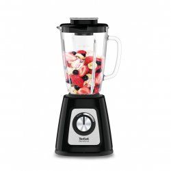 Tefal BlendForce II BL4358 blender 1.25 L Tabletop blender 800 W Black Brushed steel