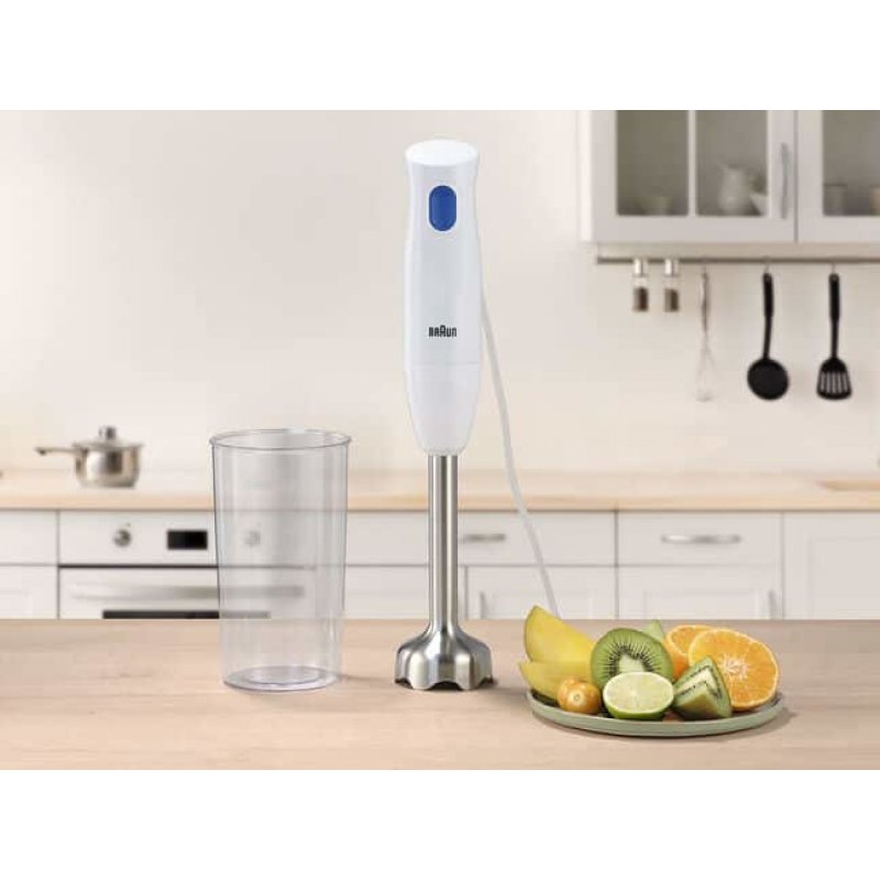 Braun MultiQuick 1 MQ10.001M 0,6 L Mélangeur par immersion 450 W Bleu, Blanc