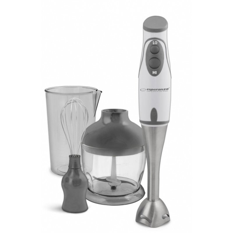 Esperanza EKM003E blender 0,75 L Mélangeur par immersion 450 W Gris, Blanc