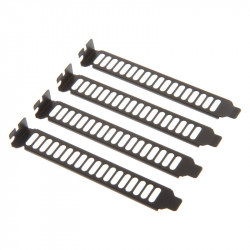 Silverstone SST-Aeroslots-BP PCI Slotblenden - black