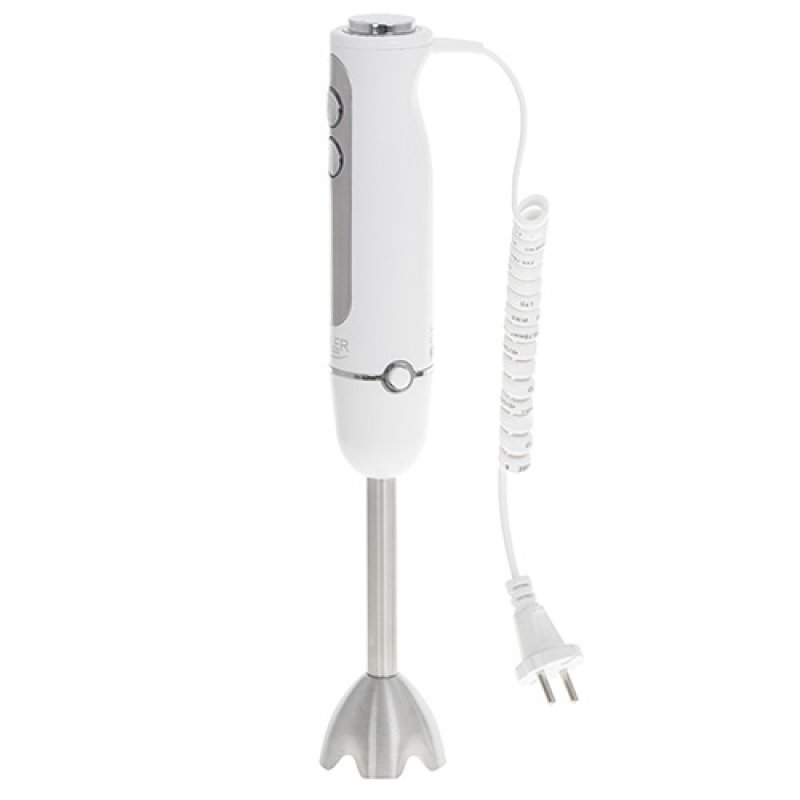 Adler AD 4625w Mélangeur par immersion 1500 W Argent, Blanc