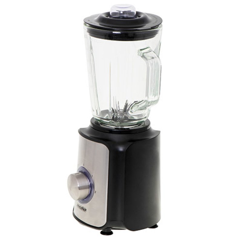 Mesko Home MS 4080 blender 1,5 L Mélangeur de table 1200 W Myrtille, Acier, Transparent