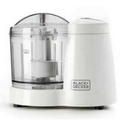 Black & Decker BXCH120E hachoir électrique 0,35 L 120 W Transparent, Blanc