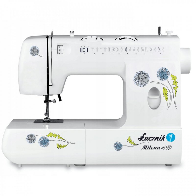 Łucznik Milena II 419 Manual sewing machine Electric