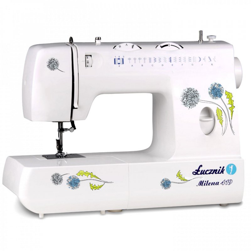 Łucznik Milena II 419 Manual sewing machine Electric