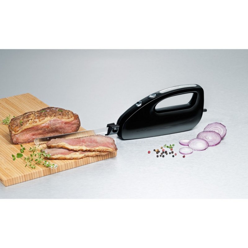 Rommelsbacher EM 150 electric knife 120 W Black Stainless steel