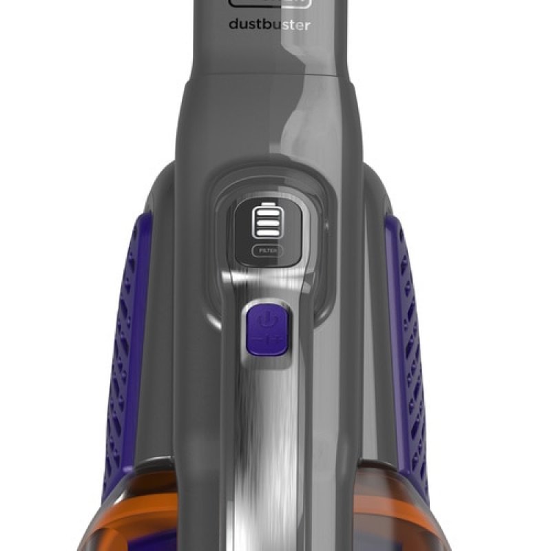 Black & Decker BHHV520BFP aspirateur de table Noir, Violet Sans sac
