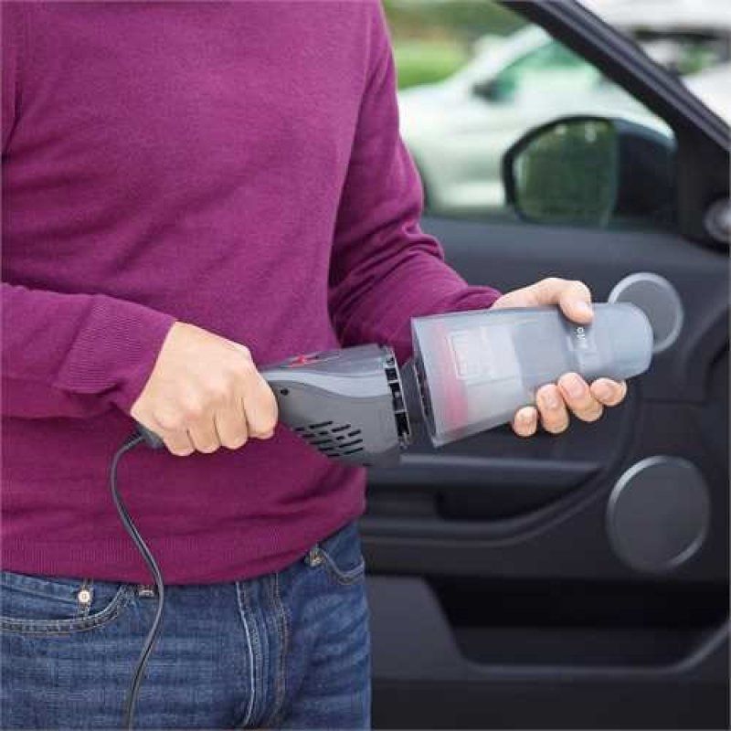 Black & Decker NVB12AV aspirateur de table Gris Sans sac