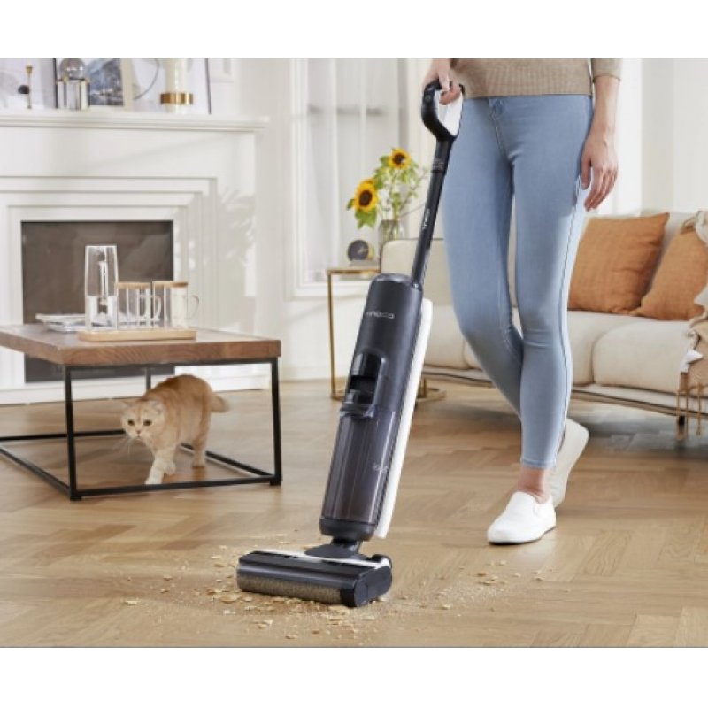Tineco FLOOR ONE S5 aspirateur de table Bleu, Blanc Sans sac