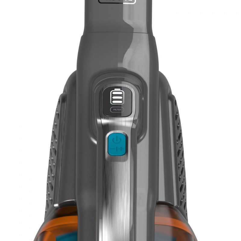 Black & Decker BHHV520BF handheld vacuum Black Blue Silver Bagless