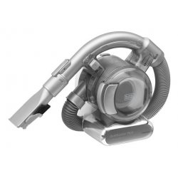 Black & Decker PD1820LF handheld vacuum Black, Chrome Bagless