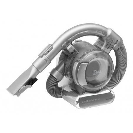 Black & Decker PD1820LF handheld vacuum Black, Chrome Bagless