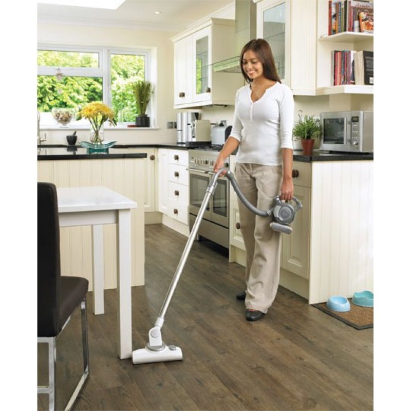 Black & Decker PD1820LF aspirateur de table Noir, Chrome Sans sac