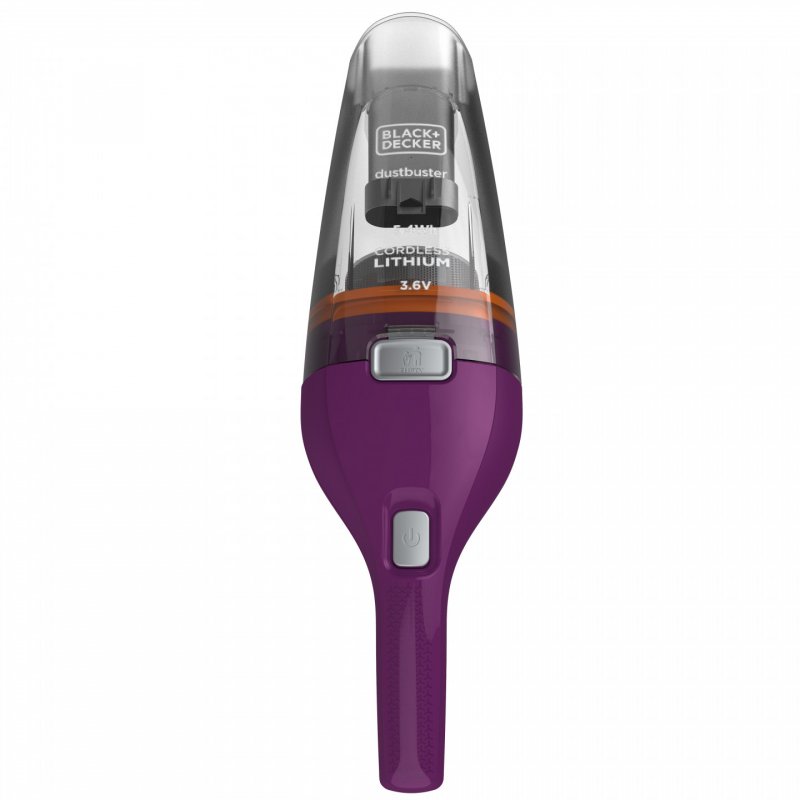 Black & Decker NVC115W handheld vacuum Grey Purple Bagless