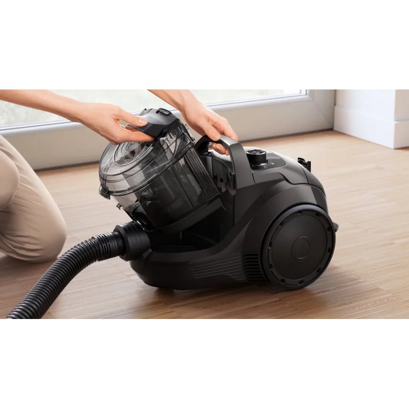 Bosch Serie 4 BGC21X300 Aspirateur 2 L Aspirateur réservoir cylindrique Sec 550 W Sac à poussière