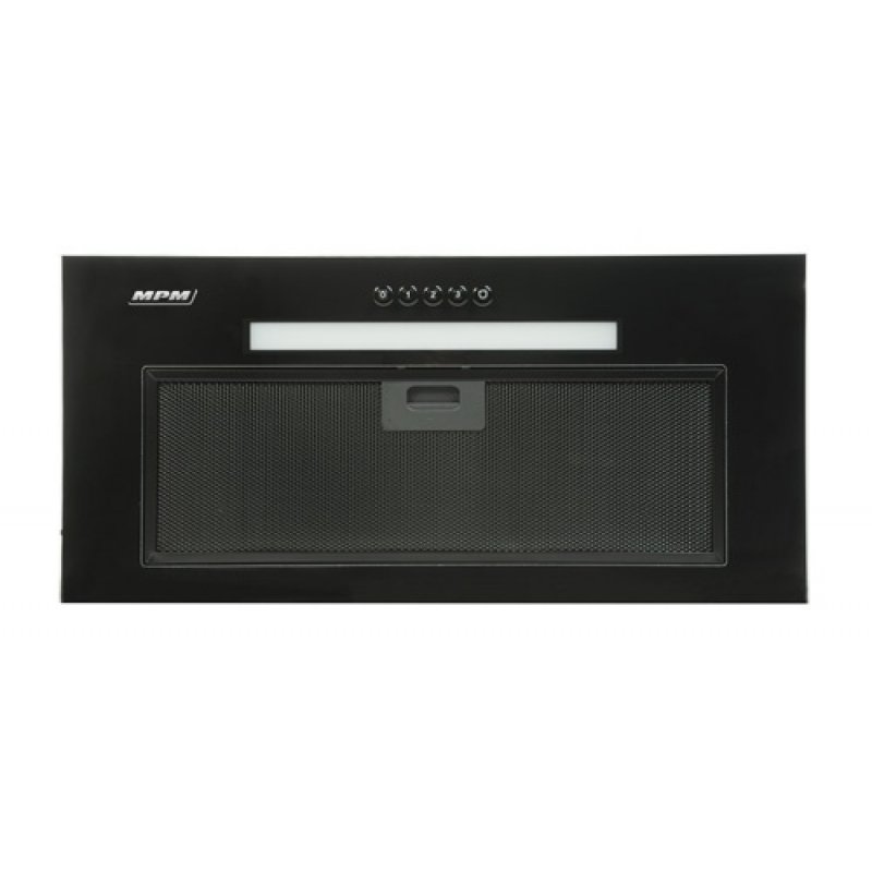 MPM MPM-60-OWS-02 hotte Encastrée Noir 610 m³/h B