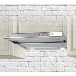 Akpo WK-7 Light 60 cooker hood Semi built-in (pull out) Stainless steel