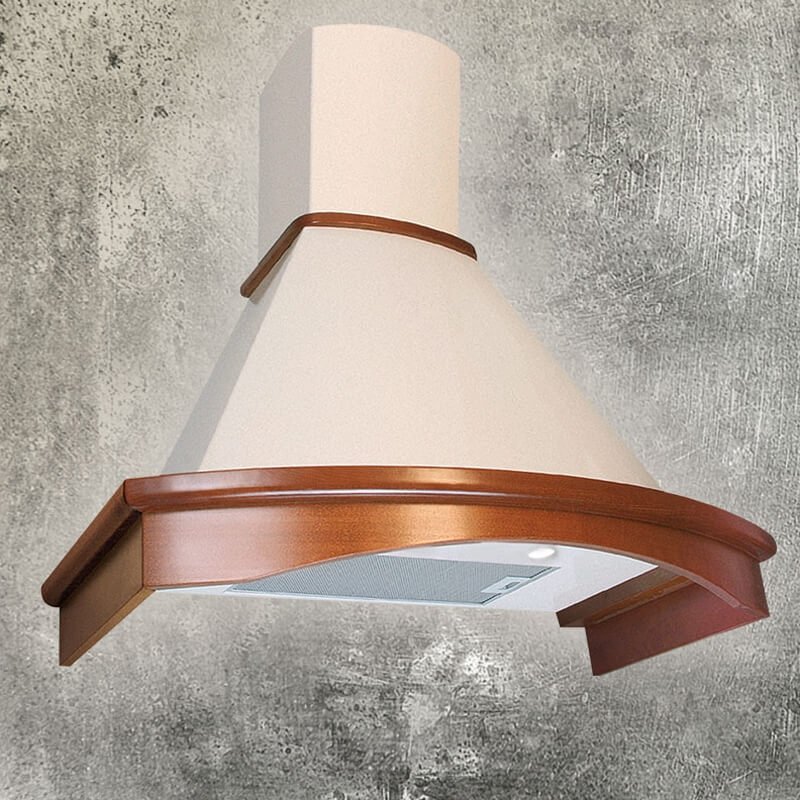 Akpo WK-4 Rustica Nova 60 Chimney Hood Beige Brown