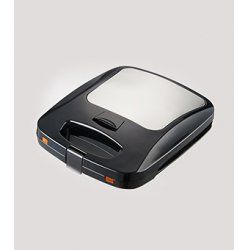 Ravanson OP-7050 waffle iron 4 waffle(s) 1200 W Black, Silver