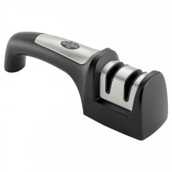 BALLARINI 18615-000-0 knife sharpener Pull through knife sharpener Black, Stainless steel