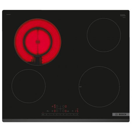 Bosch PKF631FP3E plaque Noir Intégré 60 cm Céramique 4 zone(s)