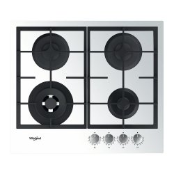 Whirlpool AKTL629/WH hob White Built-in 59 cm Gas 4 zone(s)