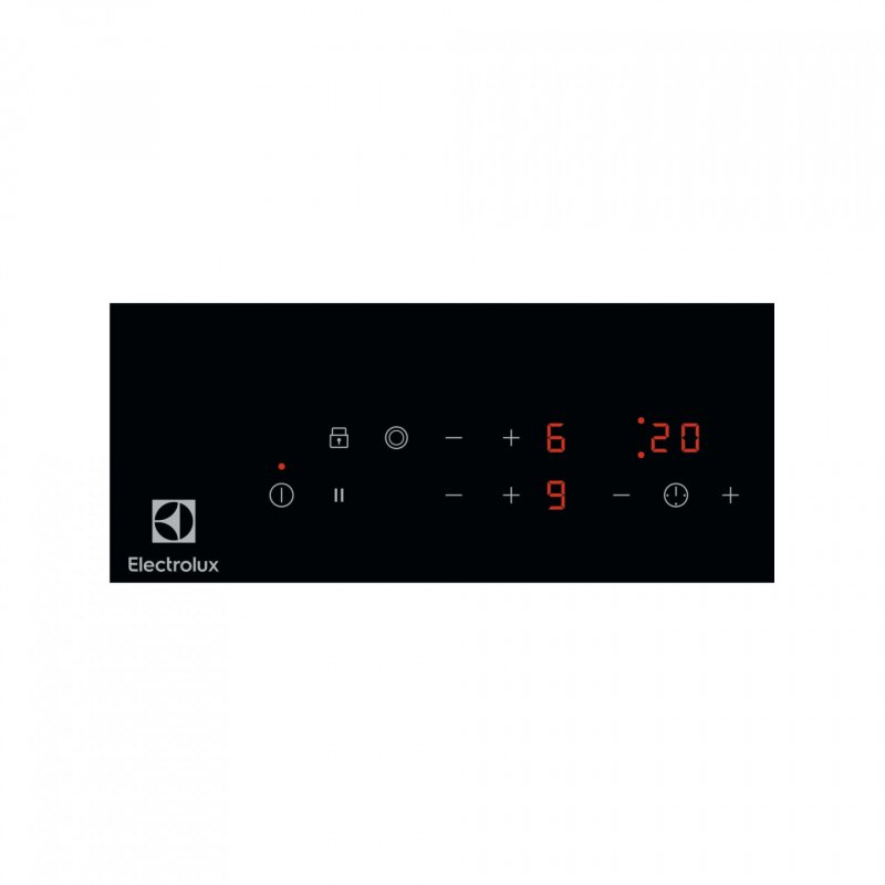 Electrolux LHR3233CK hob Black Built-in Ceramic 2 zone(s)