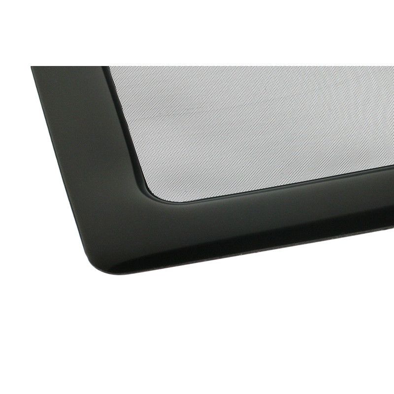 DEMCiflex compatible Staubfilter 140mm, quadratisch - schwarz/schwarz