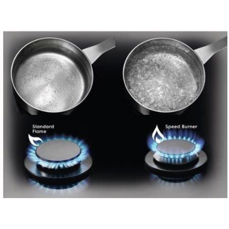 Electrolux EGS6436WW Blanc Intégré Gaz 4 zone(s)