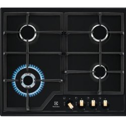 Electrolux EGS6436RK Noir Intégré Gaz 4 zone(s)