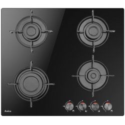 Amica PPGCD6100BoB Noir Intégré 59 cm Gaz 4 zone(s)