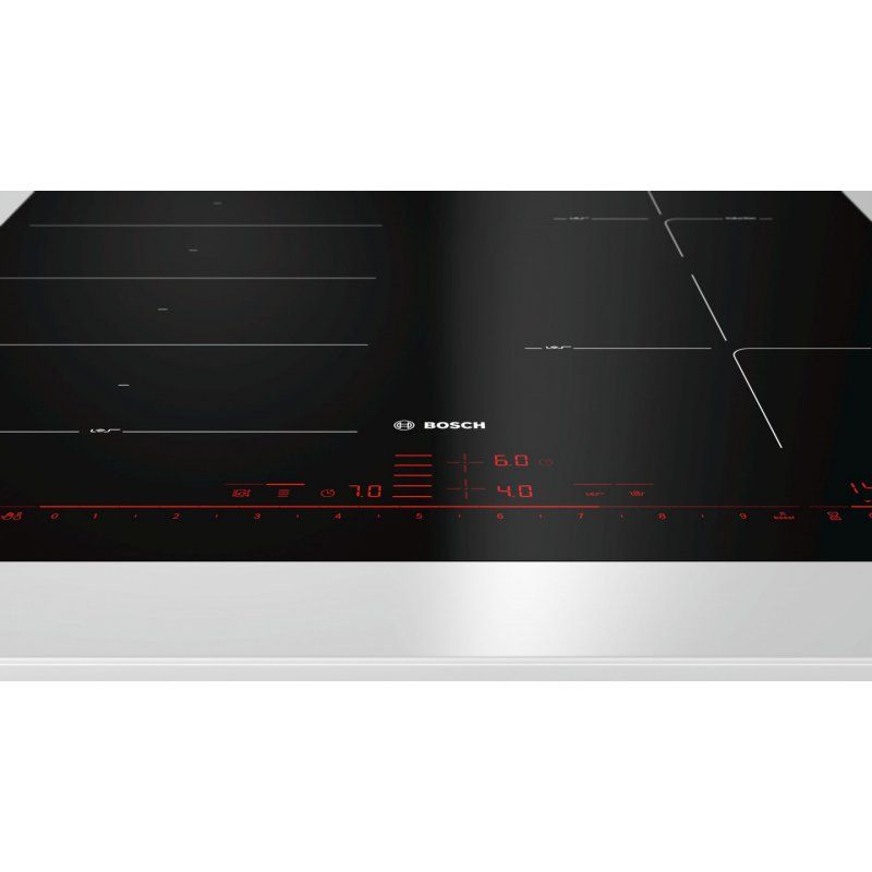 Bosch Serie 8 PXE601DC1E hob Black Built-in Zone induction hob 4 zone(s)