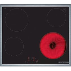 Bosch Serie 4 PKE645BB2E hob Black Built-in 60 cm Ceramic 4 zone(s)