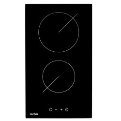 Akpo PKA 30 830/2 hob Black, White Built-in 30 cm Ceramic 2 zone(s)