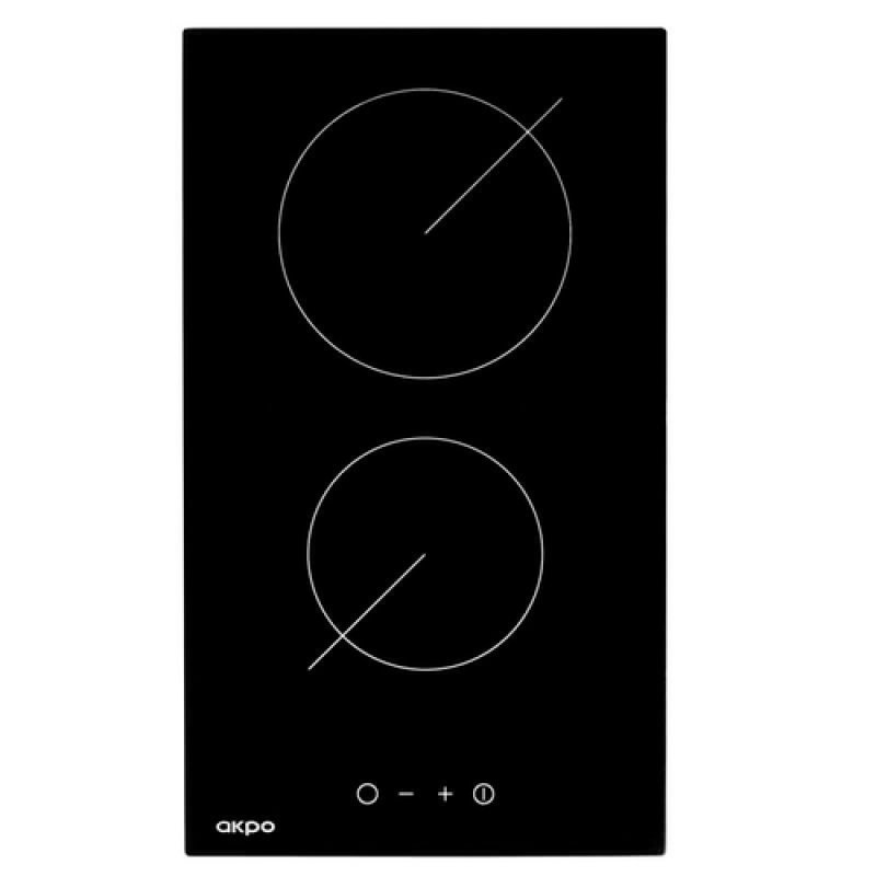 Akpo PKA 30 830/2 hob Black Built-in 30 cm Zone induction hob 2 zone(s)