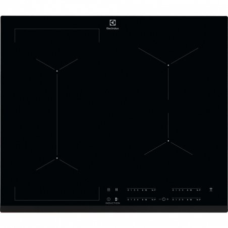 Electrolux EIV634 Black Built-in 60 cm Zone induction hob 4 zone(s)