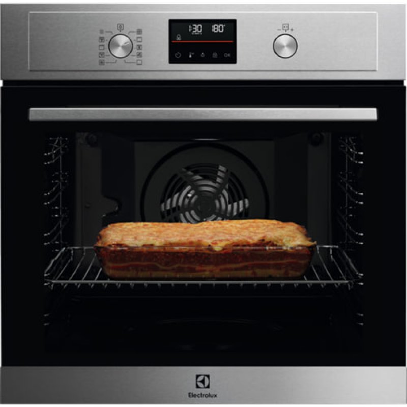Electrolux EOF4P56X oven 72 L A Black, Stainless steel